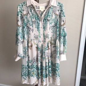 Anthropologie Maeve Long Sleeve Dress, Sz 0
